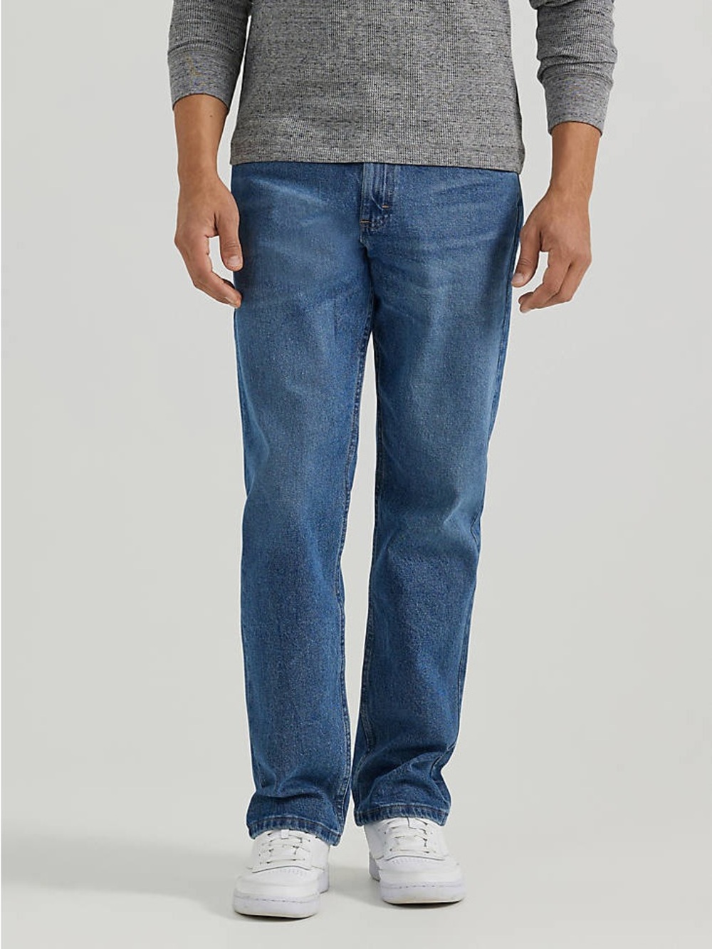 WRANGLER Classic Dark Wash Straight Jeans - Blue